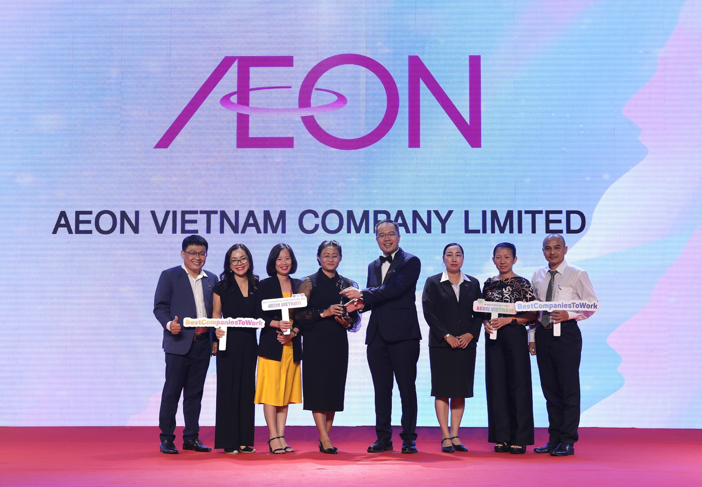 Đại diện của AEON Việt Nam tại sự kiện HR Asia Awards 2022 Đại diện của AEON Việt Nam tại sự kiện HR Asia Awards 2022