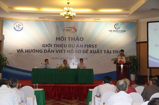 Hội thảo giới thiệu Dự án FIRST tại Việt Nam