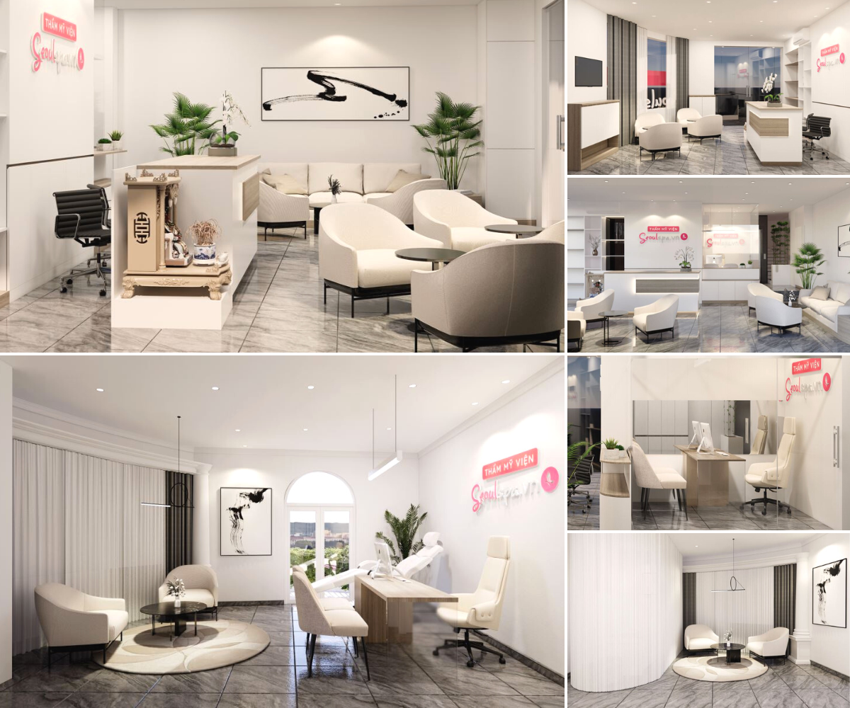 Không gian spa đẳng cấp quốc tế của SeoulSpa.Vn Long Xuyên