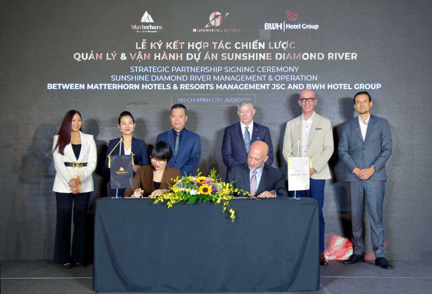 Lễ ký kết thỏa thuận hợp tác giữa Matterhorn Hotels & Resorts vàBest Western Hotels and Resorts Lễ ký kết thỏa thuận hợp tác giữa Matterhorn Hotels & Resorts vàBest Western Hotels and Resorts