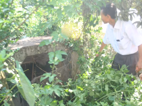 Hầm Triều Tiên, nơi các chiến sĩ không quân Triều Tiên ở ngày trước 