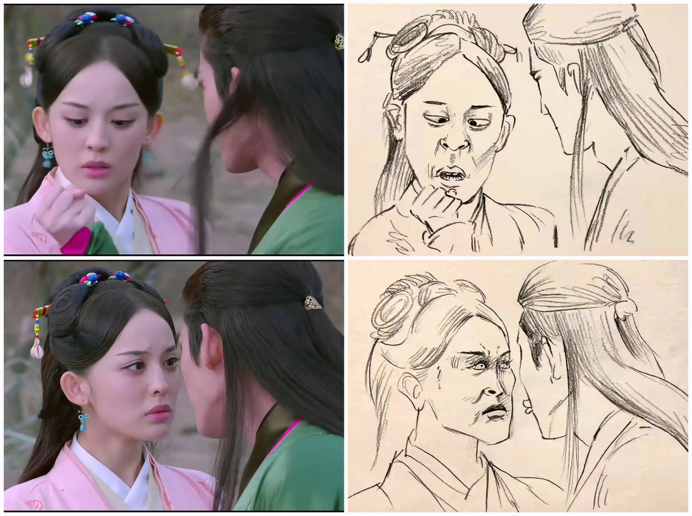 Không ai còn nhận ra vẻ đẹp "tuyệt sắc" của Cổ Lực Na Trát khi qua tay Xiao Zu. Không ai còn nhận ra vẻ đẹp "tuyệt sắc" của Cổ Lực Na Trát khi qua tay Xiao Zu.