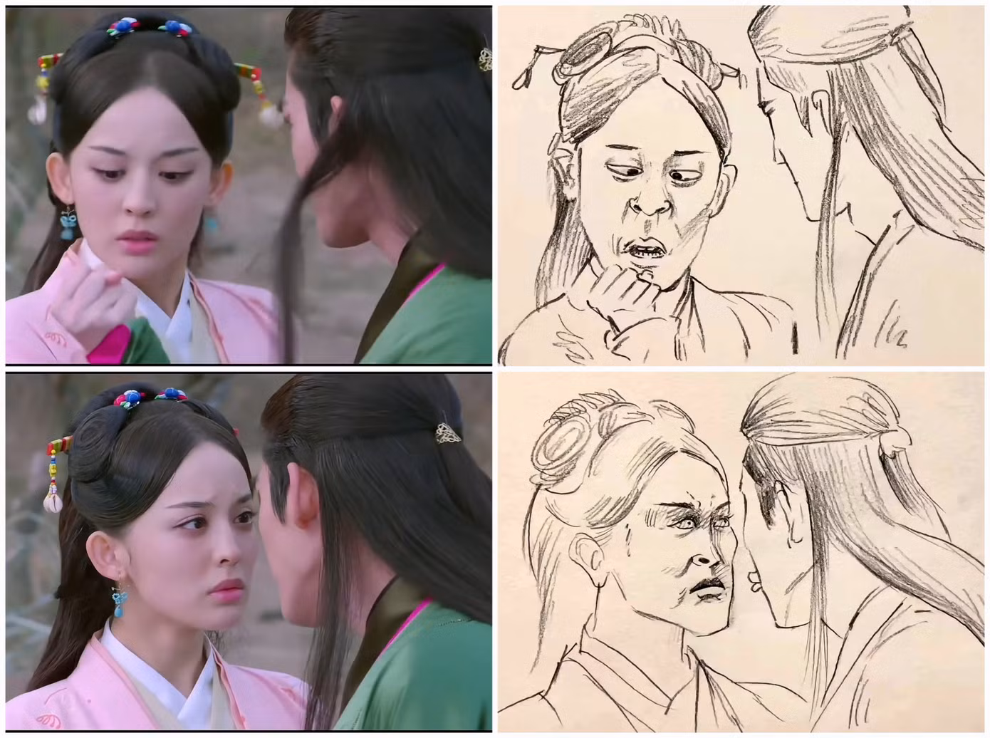 Không ai còn nhận ra vẻ đẹp "tuyệt sắc" của Cổ Lực Na Trát khi qua tay Xiao Zu.