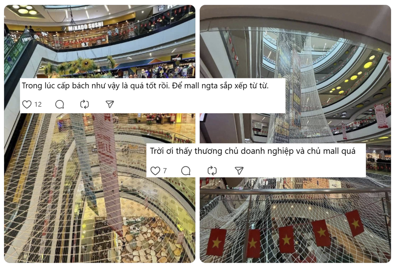 Nhiều bình luận ủng hộ những nỗ lực của Vạn Hạnh Mall. Ảnh: lamle2412. Nhiều bình luận ủng hộ những nỗ lực của Vạn Hạnh Mall. Ảnh: lamle2412.