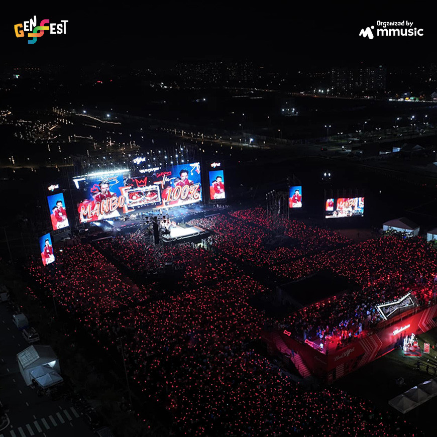 Trước đó, The Global City từng là địa điểm tổ chức các đêm nhạc lớn như Hội Thuần Hội hay GENfest, nơi khán giả đã "mục sở thị" độ siêu hoành tráng của sân khấu. - Ảnh: GENfest. Trước đó, The Global City từng là địa điểm tổ chức các đêm nhạc lớn như Hội Thuần Hội hay GENfest, nơi khán giả đã "mục sở thị" độ siêu hoành tráng của sân khấu. - Ảnh: GENfest.