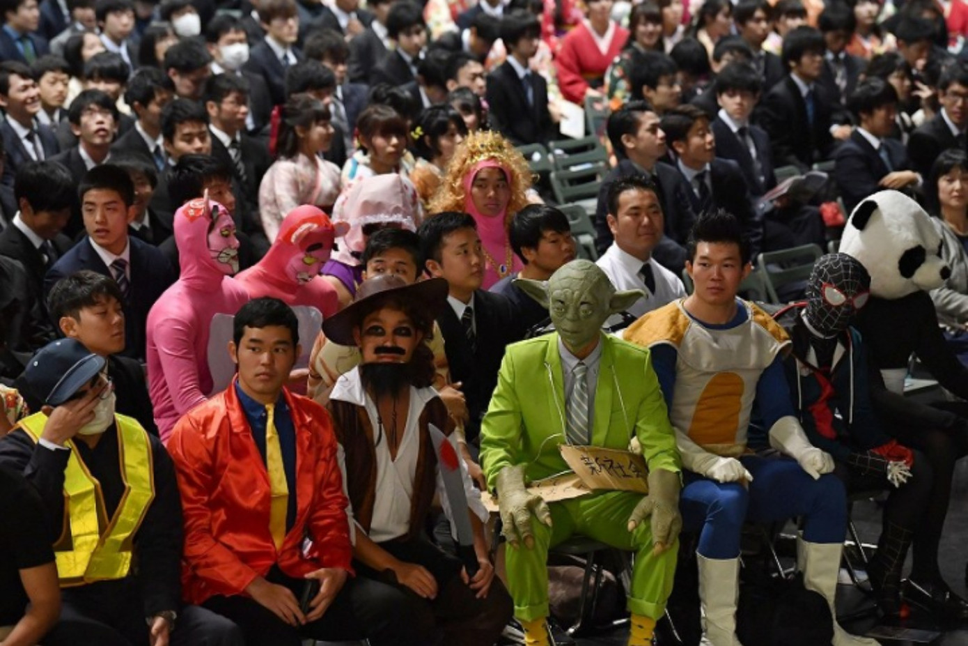 Lễ tốt nghiệp tại trường Đại học Kyoto. - Ảnh: Instachina1.