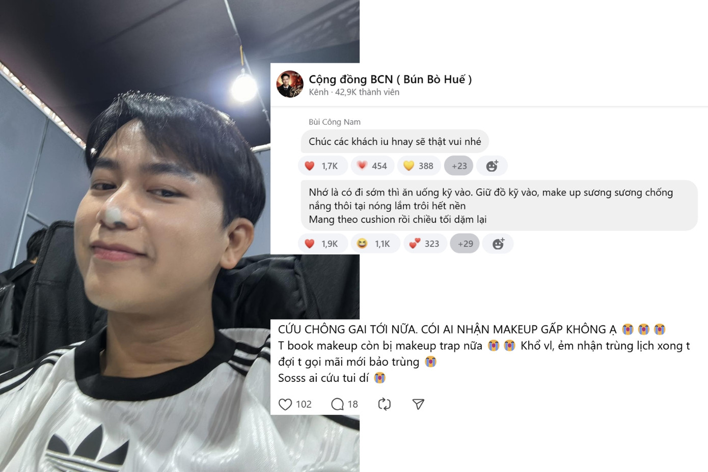 Lời dặn dò đáng yêu của Nam Bùi khiến các fan "lạnh người" vì quá thấu hiểu tâm lý. Lời dặn dò đáng yêu của Nam Bùi khiến các fan "lạnh người" vì quá thấu hiểu tâm lý.