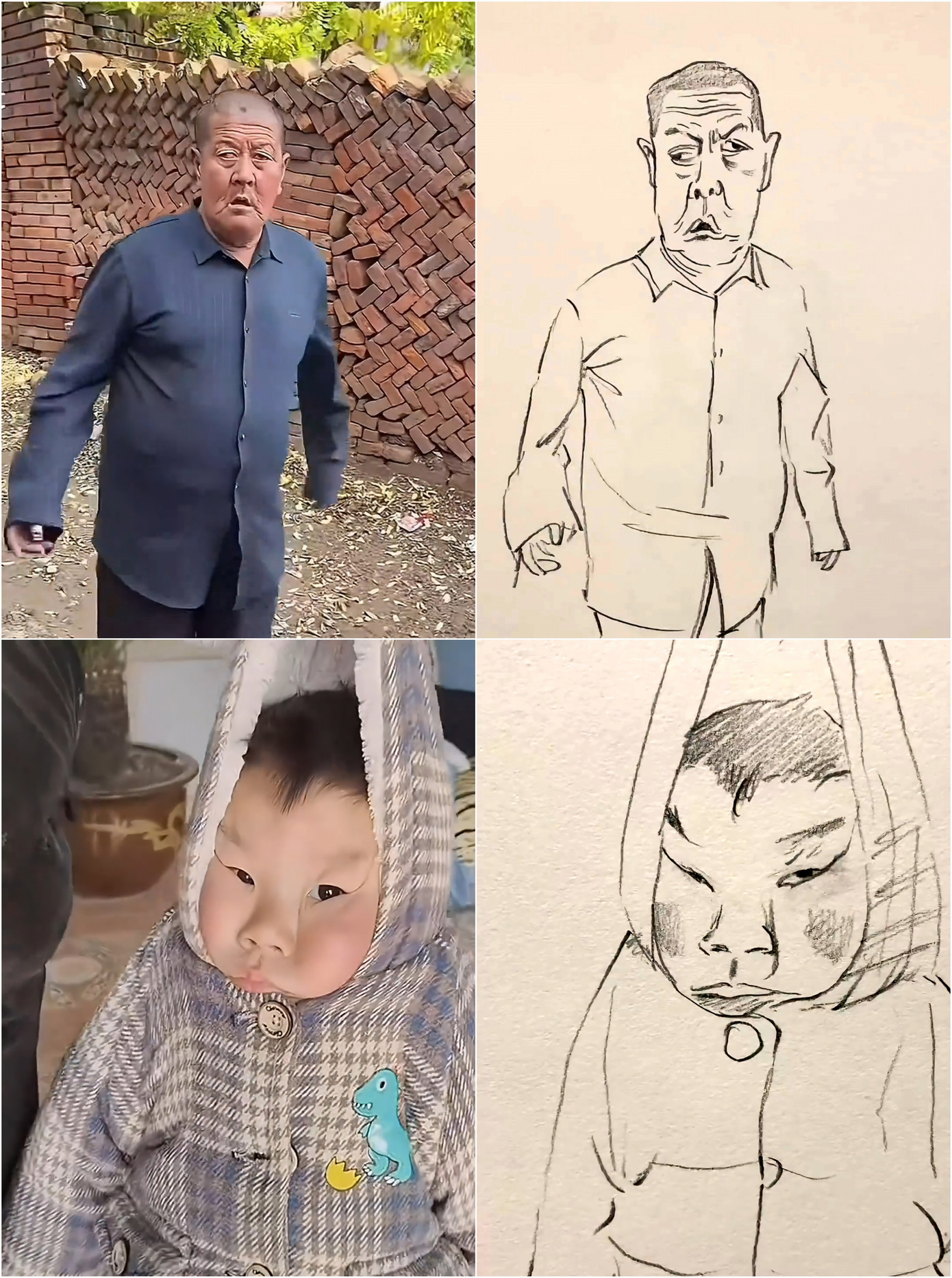 Những biểu cảm đời thường cũng được anh chàng lấy làm "còn-ten". Những biểu cảm đời thường cũng được anh chàng lấy làm "còn-ten".