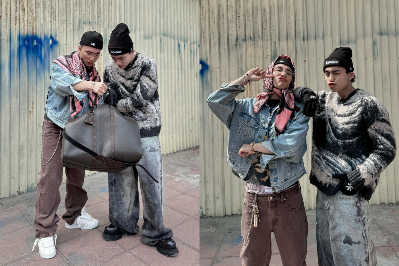 "Gia đình Âm Thanh" của Sơn Tùng M-TP lại khiến fan xôn xao khi tung ảnh mùng 3 Tết với nhan sắc nhân đôi cùng em trai MONO. "Gia đình Âm Thanh" của Sơn Tùng M-TP lại khiến fan xôn xao khi tung ảnh mùng 3 Tết với nhan sắc nhân đôi cùng em trai MONO.