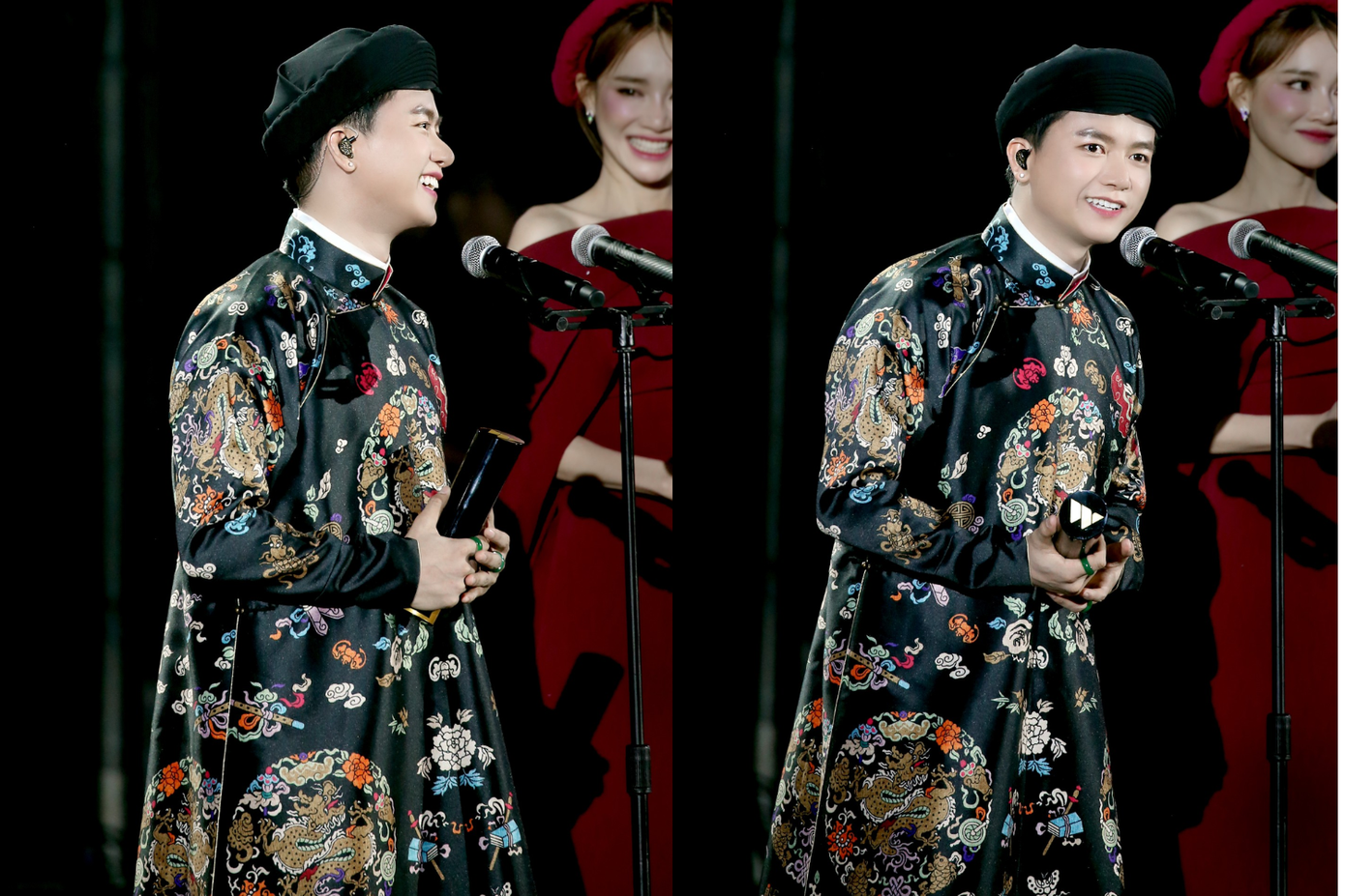 &quot;Có ai nghĩ Chủ tiệm Nui hôm nay đẹp mộng mị như vậy&quot;, một fan chia sẻ. - Ảnh: trungluocxtrungran.