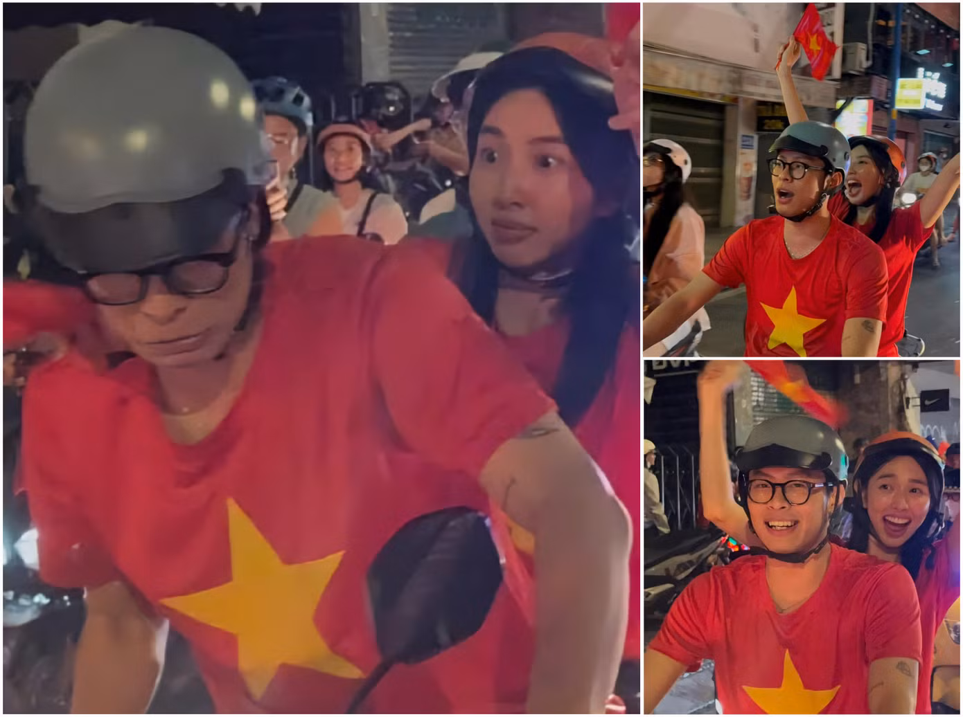 Nhìn HURRYKNG "đi bão" mà nhiều người chỉ kịp ước thầm: "Bao giờ mình mới vớt được một anh người yêu như 2Khang" - Ảnh: Internet.