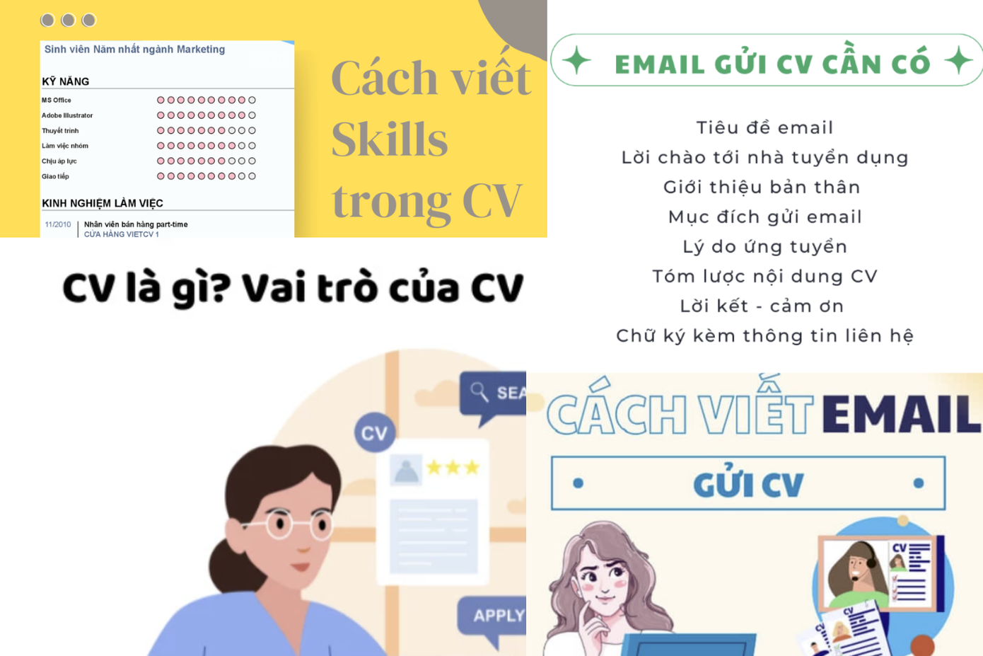Trên mạng xã hội, không thiếu những hướng dẫn viết CV dành cho mọi đối tượng. Trên mạng xã hội, không thiếu những hướng dẫn viết CV dành cho mọi đối tượng.