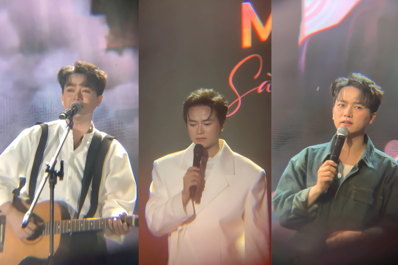 Dù có "yếu nghề" khi mời fan uống nước dừa, nhưng chính cái nét chân chất đó lại khiến Chủ tiệm Nui trông chẳng khác nào "anh hàng xóm". - Ảnh: the.ultimate.nhun.