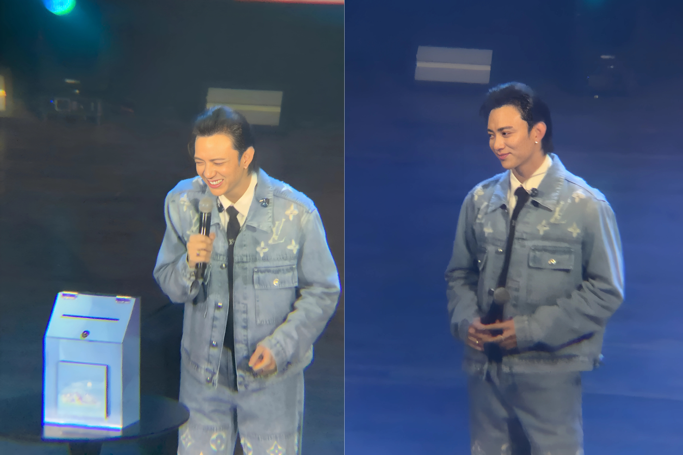 Một khán giả cho cho biết: "Biết ảnh hát hay từ trước rồi mà đi show xong thấy giọng ảnh live đỉnh luôn. Đợt đi fan meeting về là lụy luôn bài Dancing In The Dark". - Ảnh: the.ultimate.nhun.