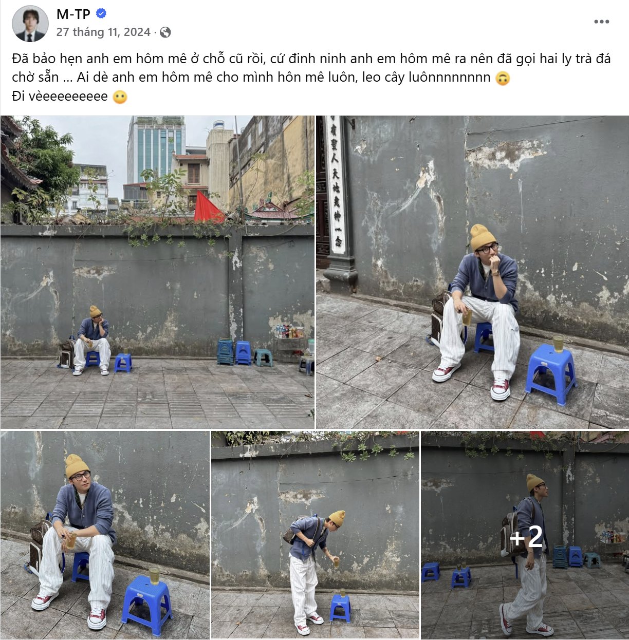 Lần hẹn hò đầu tiên "bất thành", fan thắc mắc: "Sao anh gọi có 2 ly trà đá vậy".