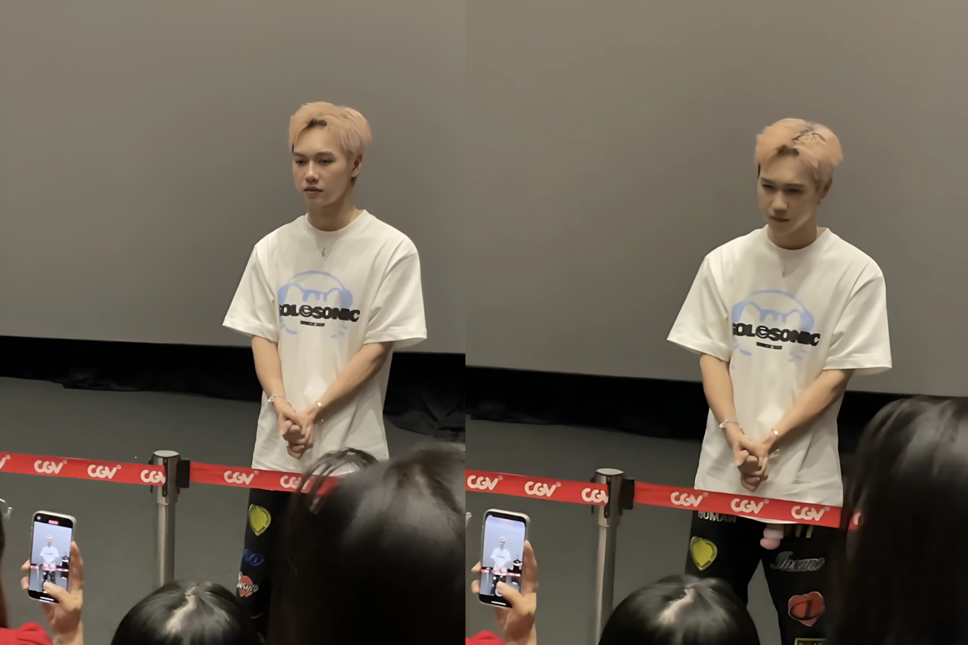 "Anh trai" JSOL đứng ra xin lỗi và trấn an khán giả của chương trình. Nguồn: kimdimotkhongkhongtam. "Anh trai" JSOL đứng ra xin lỗi và trấn an khán giả của chương trình. Nguồn: kimdimotkhongkhongtam.