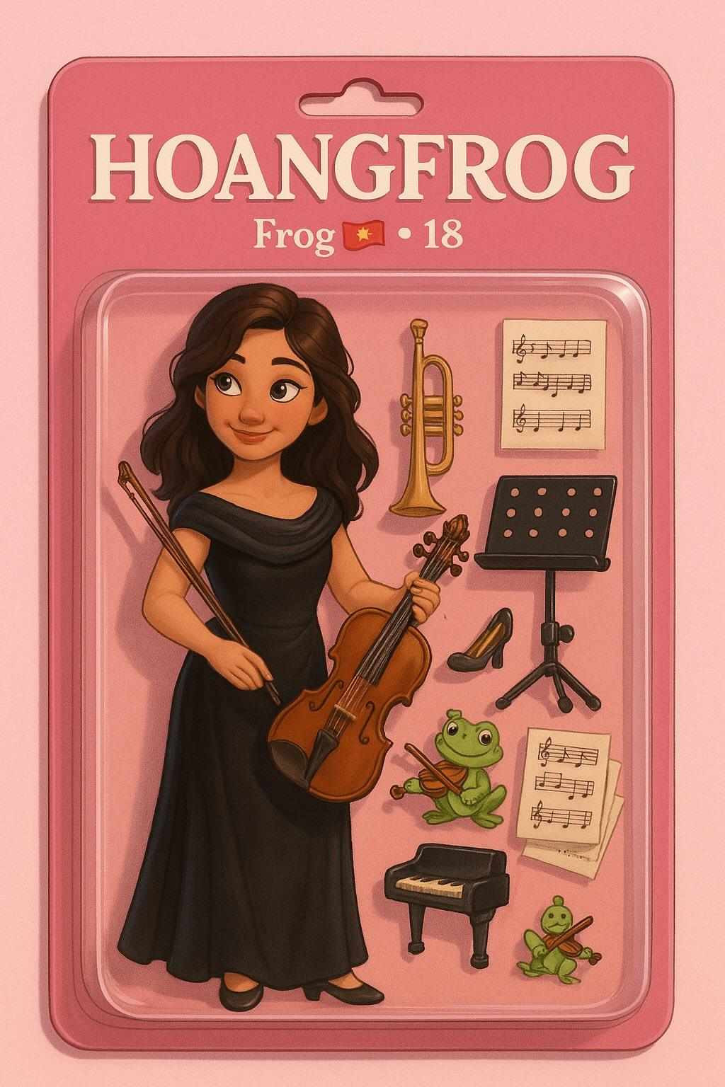 Nhiều bạn trẻ giới thiệu bản thân bằng việc mô hình hóa chính mình một cách độc đáo. Ảnh: hoangfrog._.2511. Nhiều bạn trẻ giới thiệu bản thân bằng việc mô hình hóa chính mình một cách độc đáo. Ảnh: hoangfrog._.2511.