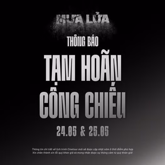 Dưới thông báo, một số khán giả thắc mắc về việc hoàn vé, đặc biệt với các đơn đặt qua ví điện tử. Dưới thông báo, một số khán giả thắc mắc về việc hoàn vé, đặc biệt với các đơn đặt qua ví điện tử.