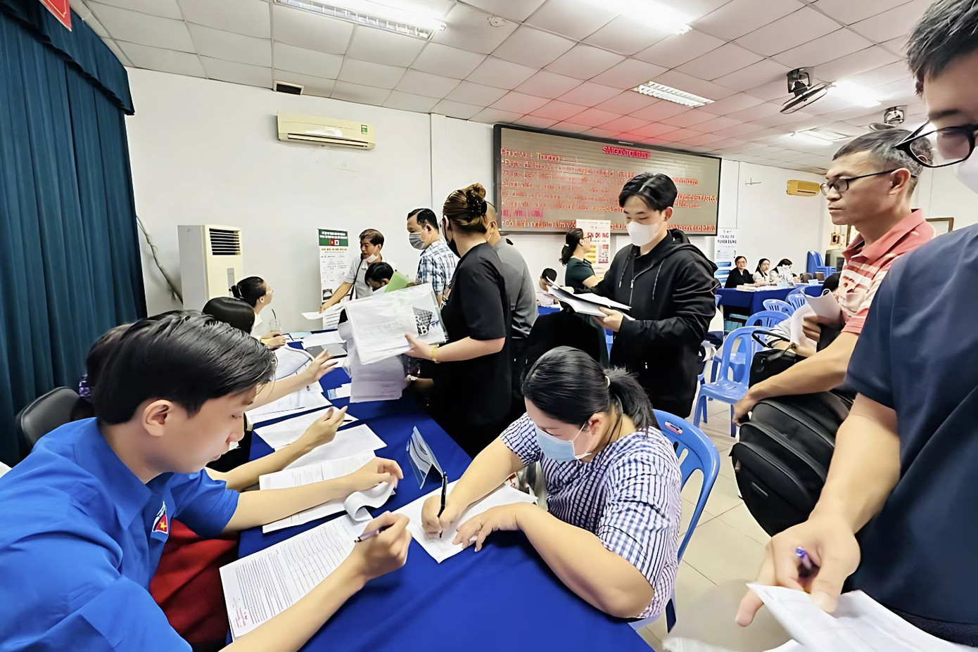 Ảnh: Trung tâm Dịch vụ việc làm TP.HCM.