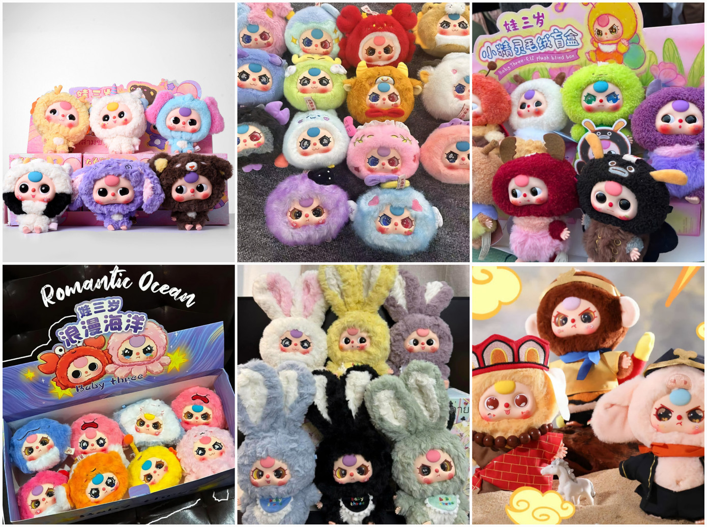 Baby Three liên tục &quot;gây mê&quot; người mua với loạt phiên bản hấp dẫn, từ Thỏ Macaron, Côn Trùng, Cung Hoàng Đạo cho đến những phiên bản theo mùa đầy bất ngờ.
