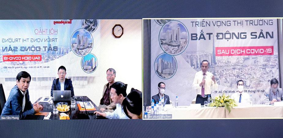 Quang cảnh hội thảo tại trụ sở báo Tiền Phong tại Hà Nội, Văn phòng đại diện báo Tiền Phong ở TPHCM