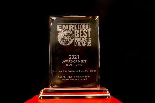 Bệnh viện Hồng Ngọc Phúc Trường Minh vinh dự dành giải thưởng của ENR