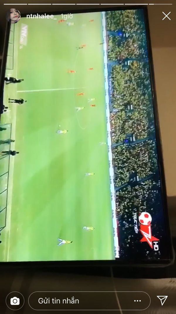 Tuyển Việt Nam thắng Thái Lan, bạn gái hotgirl của Lâm Tây nói gì? ảnh 4