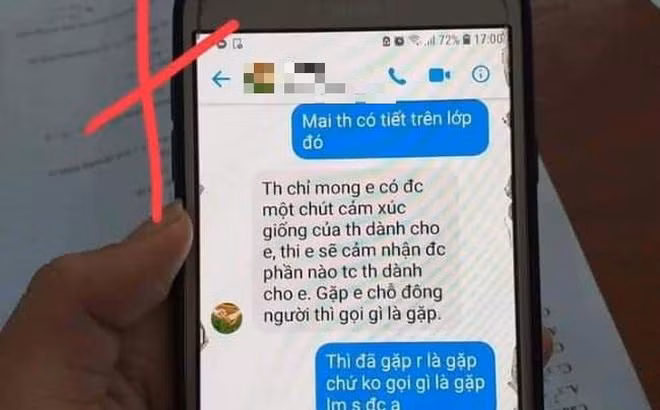 Thầy giáo Thái Bình gạ tình nữ sinh: Xử nghiêm, không giơ cao đánh khẽ ảnh 2 Thầy giáo Thái Bình gạ tình nữ sinh: Xử nghiêm, không giơ cao đánh khẽ ảnh 2
