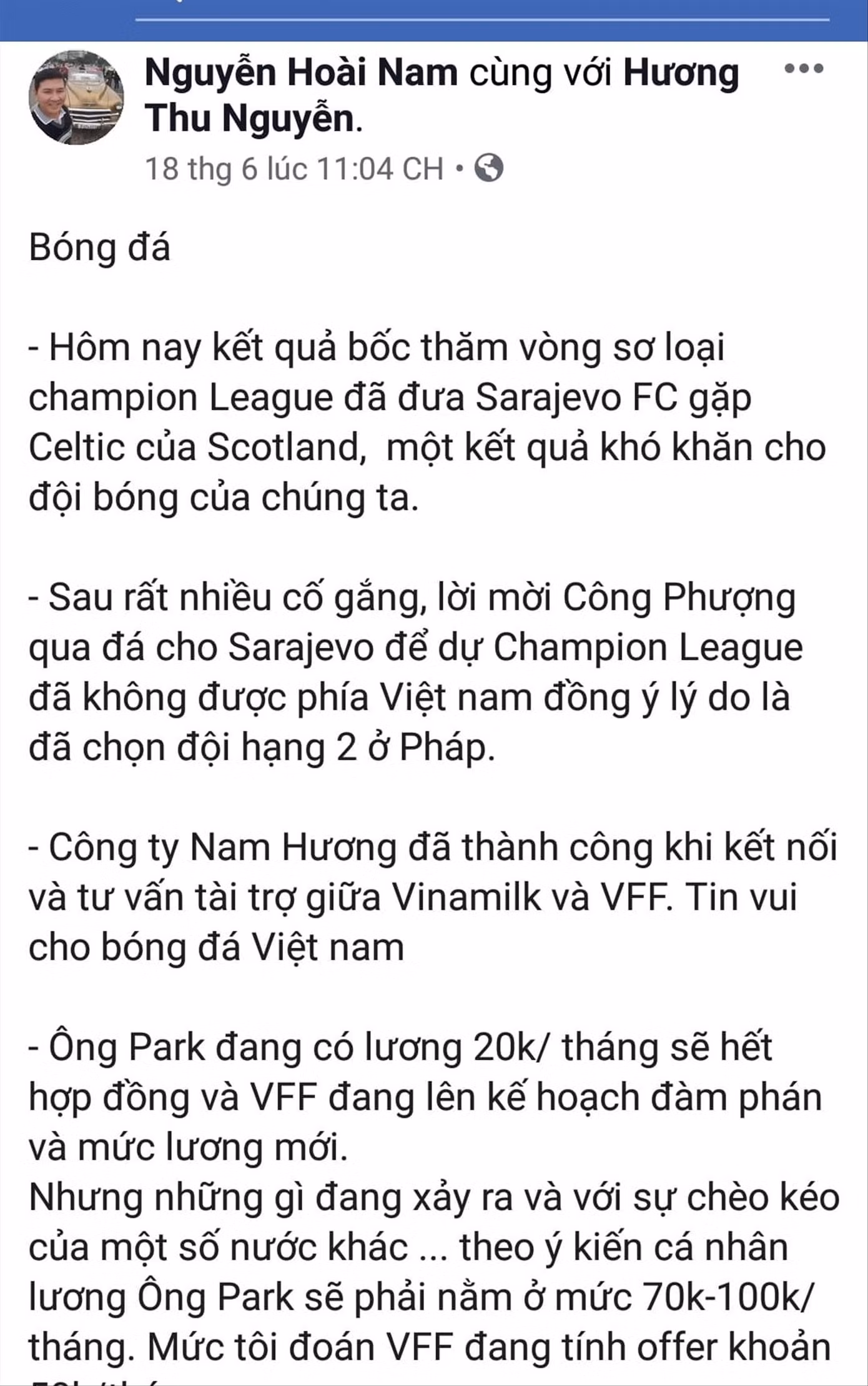 Dòng 'tút' bị xoá và bí mật người được bầu Đức tiến cử ảnh 1