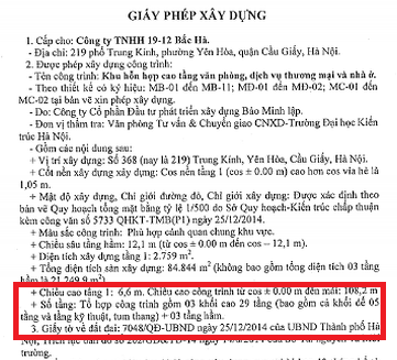 Chung cư nghìn tỷ 'nhồi' thêm tầng, dân lo bị cắt ngọn như 8B Lê Trực ảnh 3