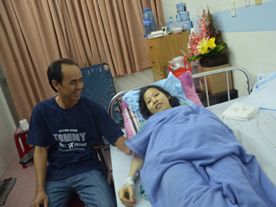 Niềm hạnh phúc của vợ chồng anh Hiếu, chị Thư