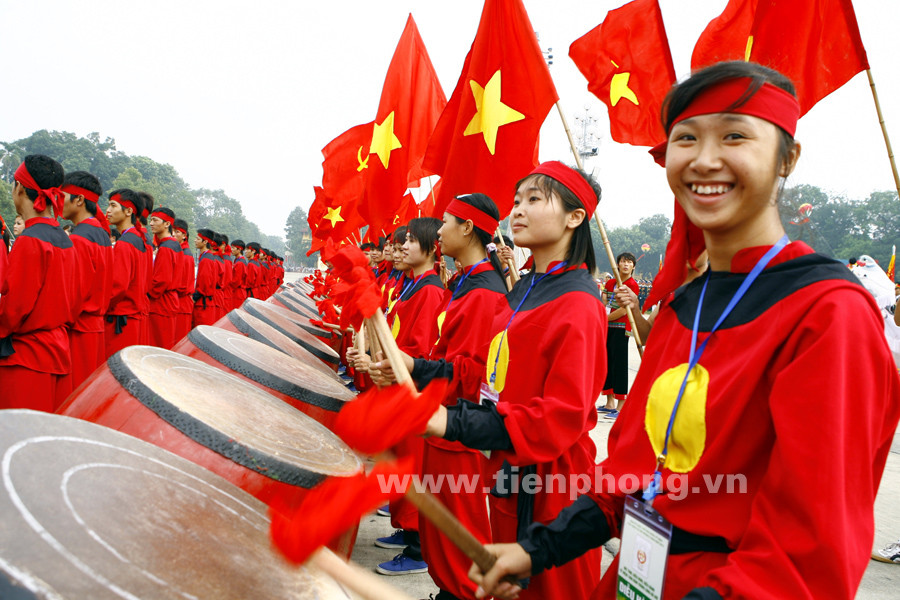 Toàn cảnh lễ diễu binh, diễu hành mừng Đại lễ ảnh 22