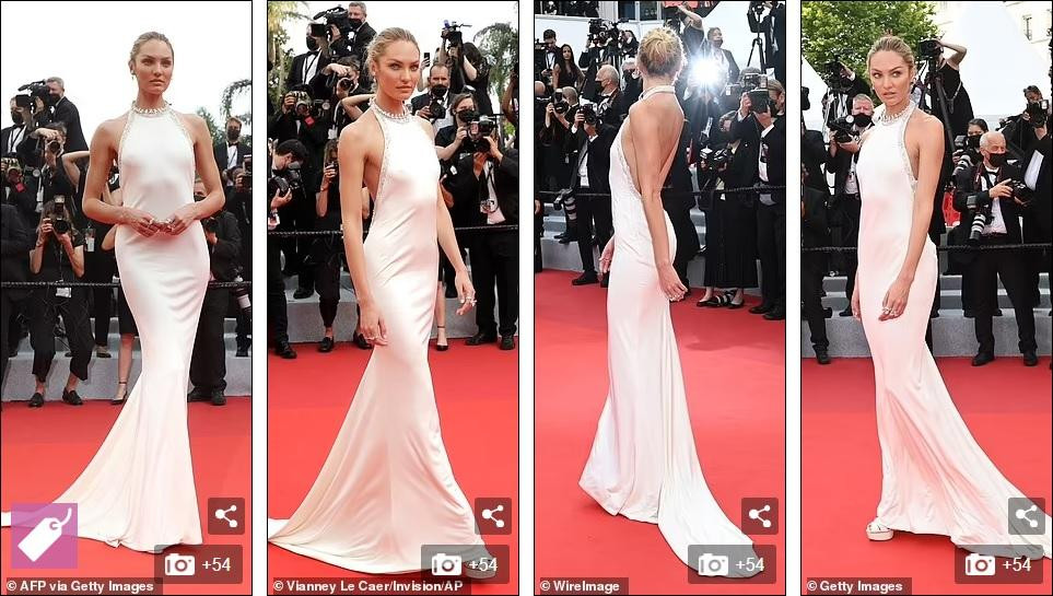 "Thiên thần nội y" Candice Swanepoel diện váy cổ yếm khoét lưng màu trắng. Bất chấp vòng một "màn hình phẳng", bà mẹ hai con vẫn quyến rũ khó cưỡng. "Thiên thần nội y" Candice Swanepoel diện váy cổ yếm khoét lưng màu trắng. Bất chấp vòng một "màn hình phẳng", bà mẹ hai con vẫn quyến rũ khó cưỡng.