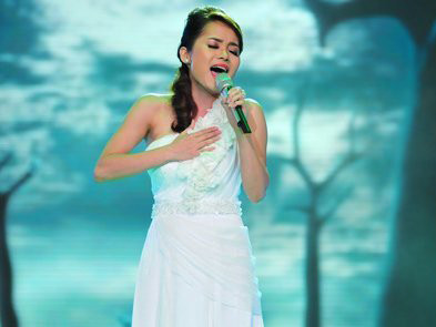 Thúy Trang trong đêm nhạc pop Sao Mai Điểm Hẹn