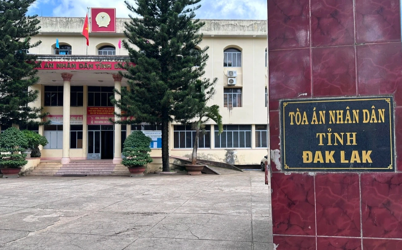 Toà án nơi ông Khánh làm việc. Toà án nơi ông Khánh làm việc.