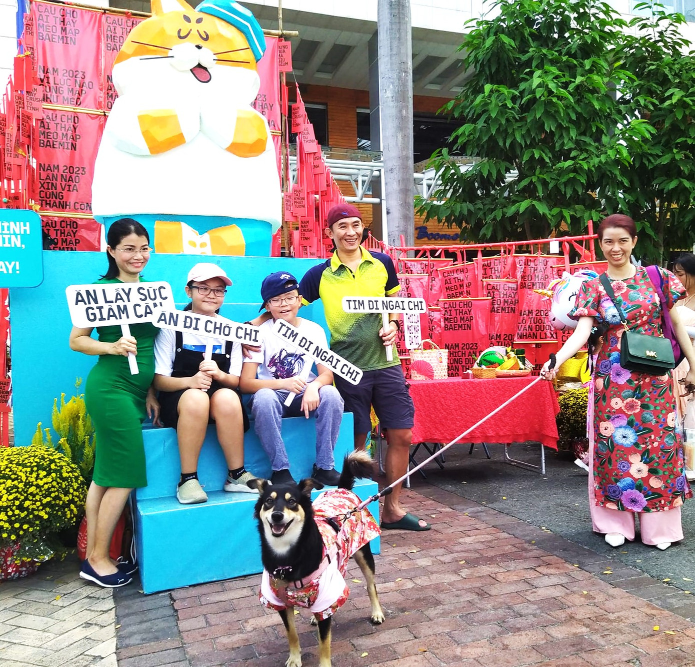 Không khí vui tươi trong ngày Tết đẹp trời Không khí vui tươi trong ngày Tết đẹp trời