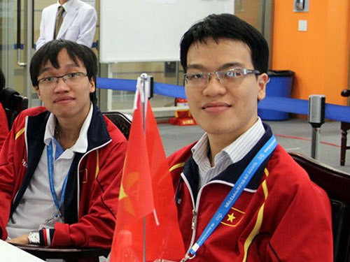 Trường Sơn (trái) sẽ thay thế Quang Liêm gánh trọng trách giành HC vàng cho cờ vua Việt Nam. Ảnh: TT. Trường Sơn (trái) sẽ thay thế Quang Liêm gánh trọng trách giành HC vàng cho cờ vua Việt Nam. Ảnh: TT