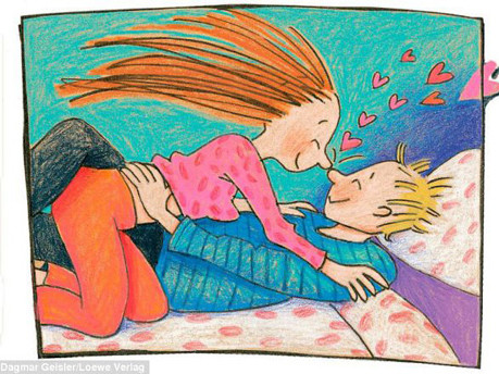 Hình ảnh và nội dung trong cuốn sách gây xôn xao - Ảnh: Dagmar Geister