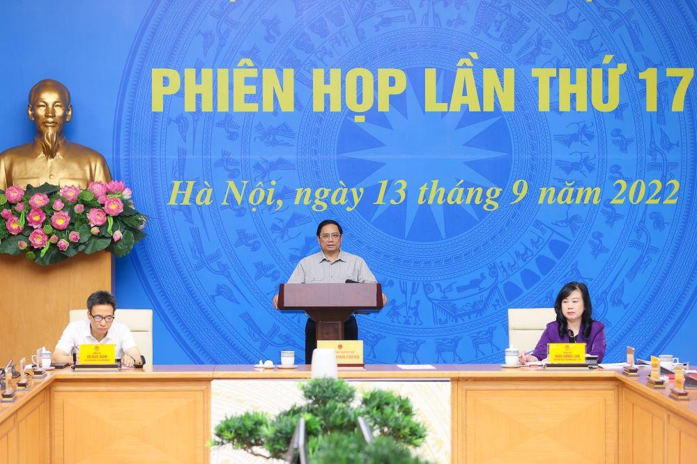 Thủ tướng Phạm Minh Chính chủ trì cuộc họp về phòng, chống dịch COVID-19 (ảnh Nhật Bắc)
