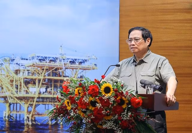 Thủ tướng Phạm Minh Chính. Ảnh Nhật Bắc Thủ tướng Phạm Minh Chính. Ảnh Nhật Bắc