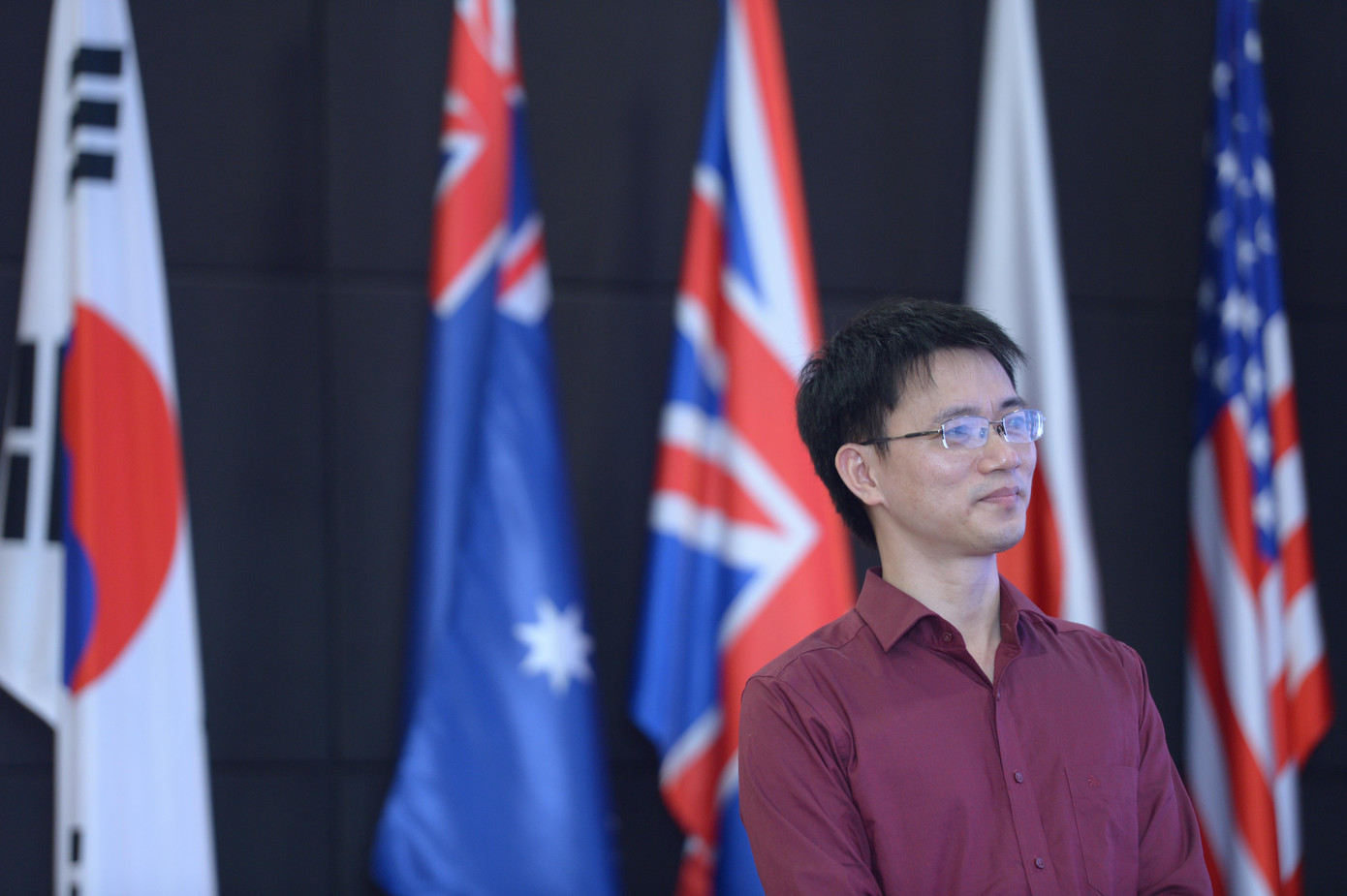 Diễn giả, nhà báo Nguyễn Tuấn Anh. Photo: Dương Triều.