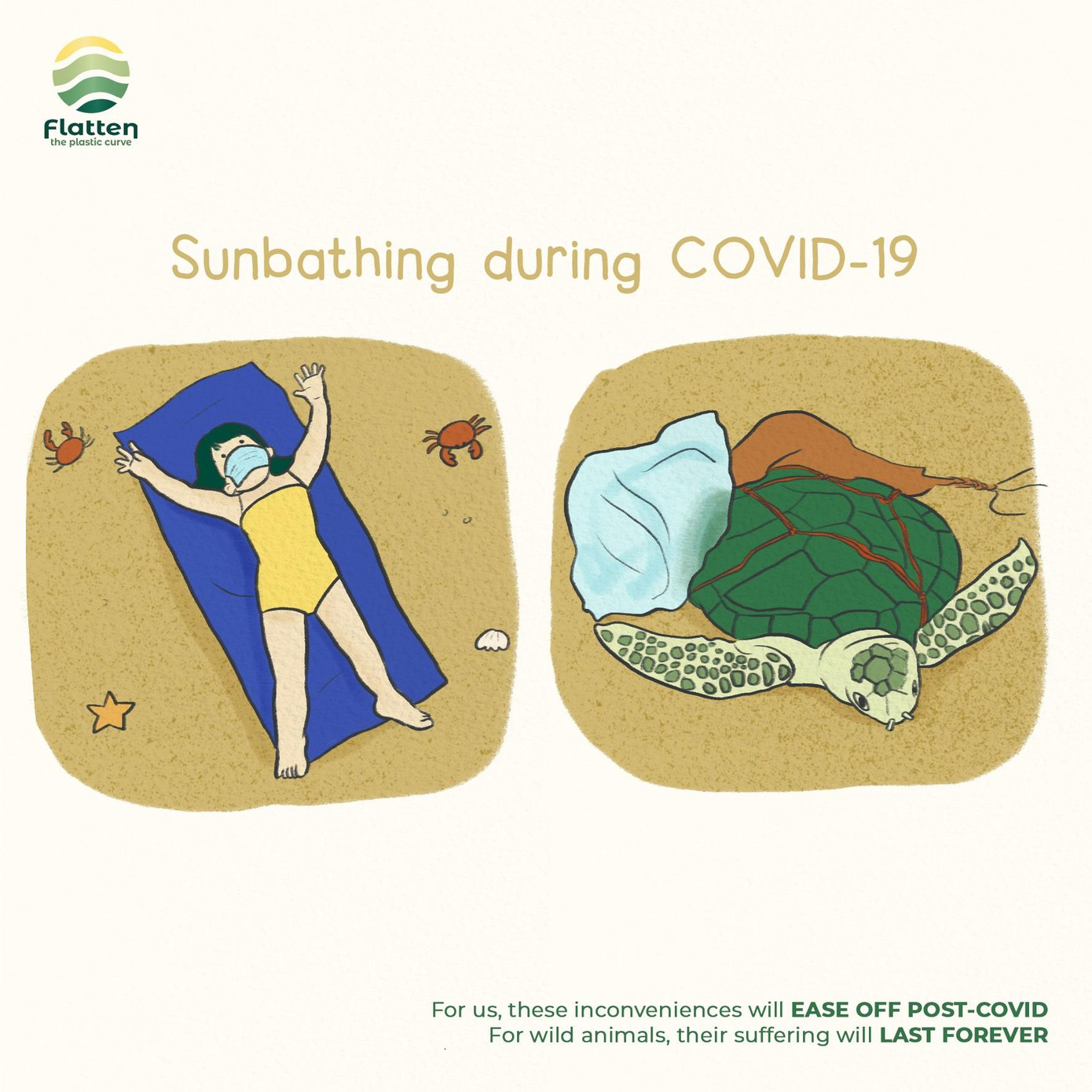 Dùng những thiết kế theo trường phái hoạt họa và marketing sử dụng những người có ảnh hưởng, Vi và Vinh đã giúp các bạn trẻ mua hàng trực tuyến thực hiện những hành động tuy nhỏ nhưng tạo tác động tích cực khi mua hàng.