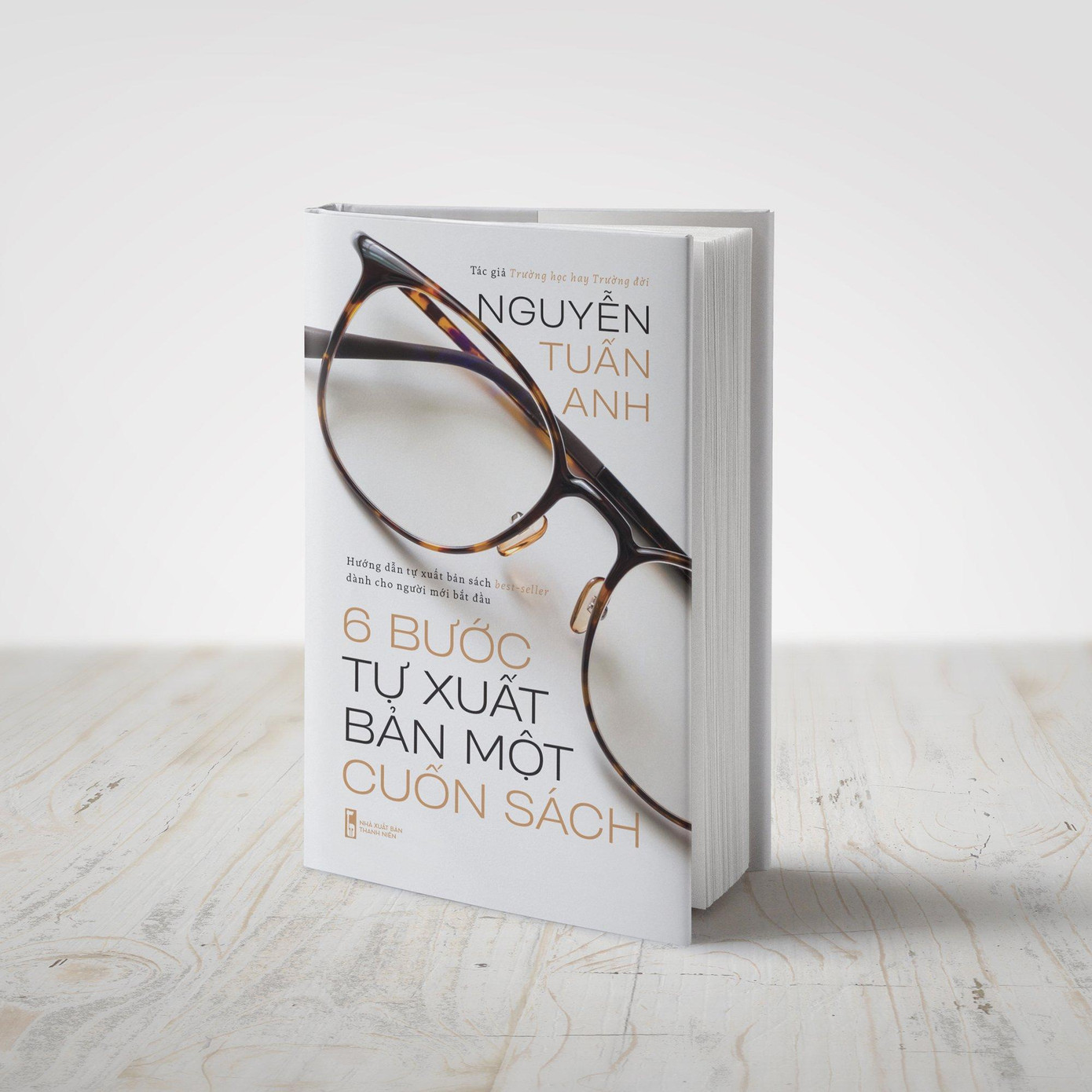 6 bước tự xuất bản một cuốn sách gồm gần 200 trang ruột màu, có bìa cứng, bìa áo, giá bìa 199.000 đồng, được phát hành tại các thương hiệu uy tín: Phương Nam, FAHASA, Tân Việt, Tiki...