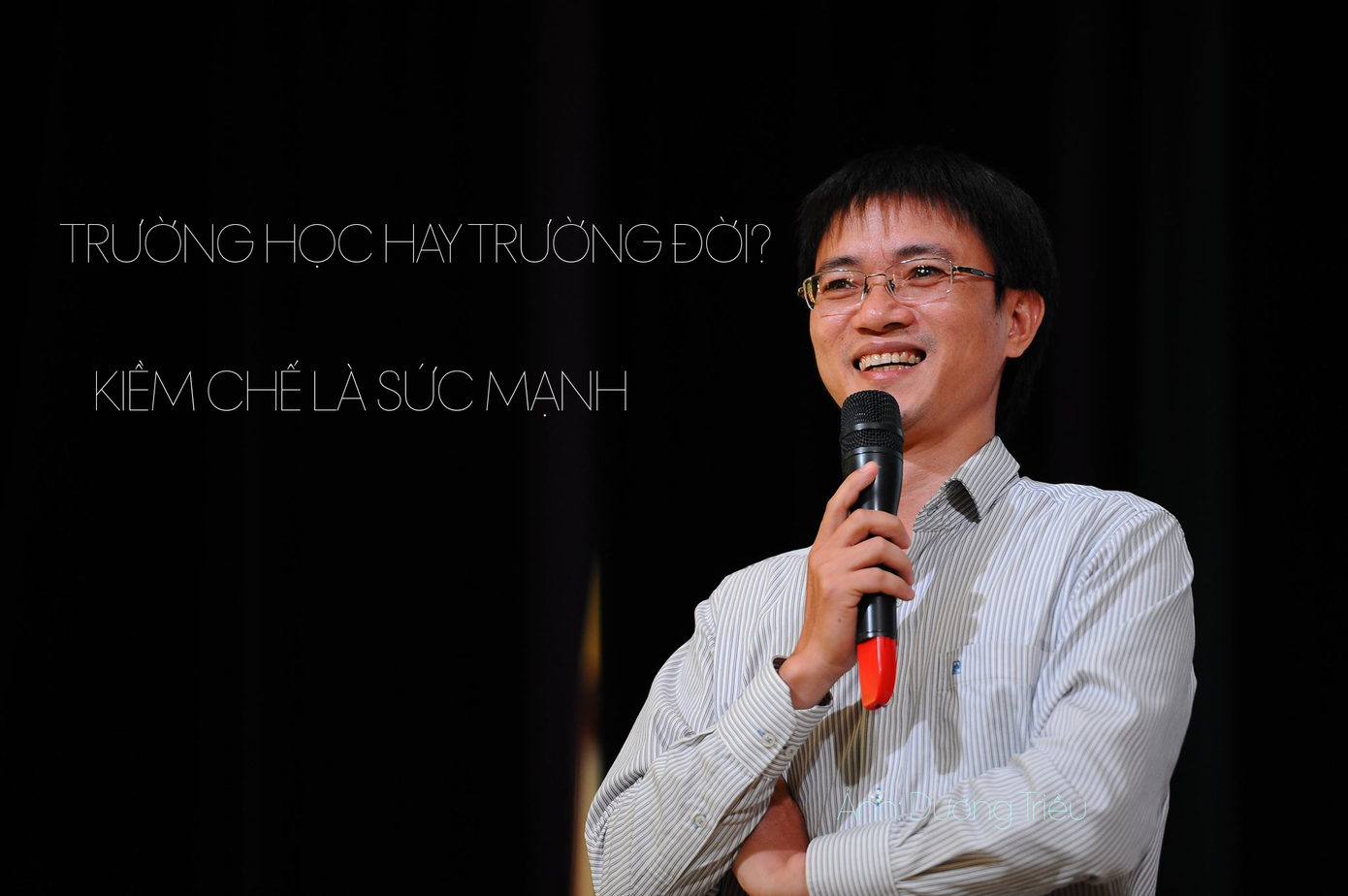 Diễn giả, nhà báo Nguyễn Tuấn Anh. Ảnh: Dương Triều. Diễn giả, nhà báo Nguyễn Tuấn Anh. Ảnh: Dương Triều.