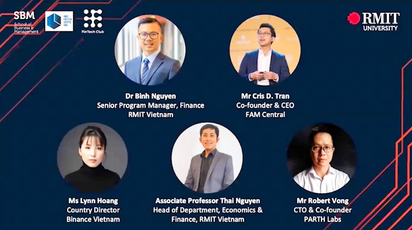 Những sinh viên xuất sắc đến từ sáu đội lọt vào vòng chung kết đã nhận được đánh giá từ hội đồng gồm các chuyên gia uy tín trong lĩnh vực fintech và blockchain.