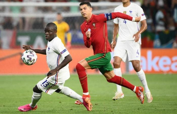 Pháp và Bồ Đào Nha đã cống hiến một trận cầu rực lửa. (Ảnh: LIVE FOOTBALL)