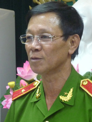 Thiếu tướng Phan Văn Vĩnh. Ảnh: Nguyễn Triều