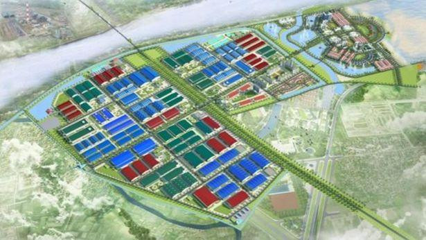 Dự án đầu tư phát triển kết cấu hạ tầng Khu công nghiệp Hải Long, tỉnh Thái Bình có quy mô gần 300ha, tổng vốn đầu tư hơn 2.200 tỷ đồng. Ảnh minh họa.
