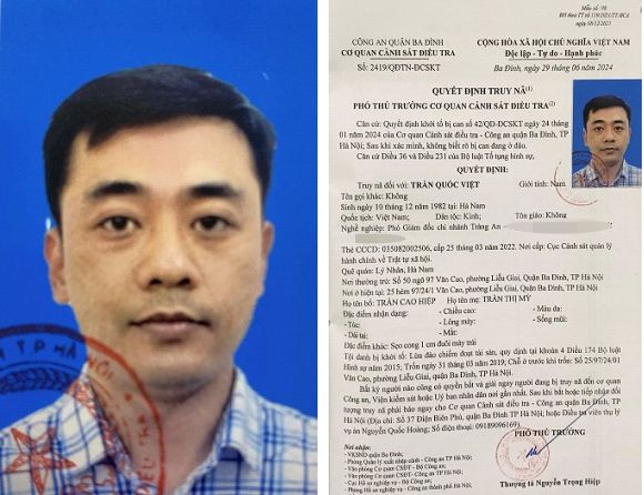 Đối tượng Việt. Ảnh CAHN