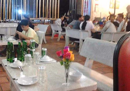Mặc dù chưa có khách, nhưng 